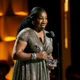 Tarana Burke speaks onstage during the Black Girls Rock! 2018 Show at NJPAC on August 26, 2018 in Newark, New Jersey.
